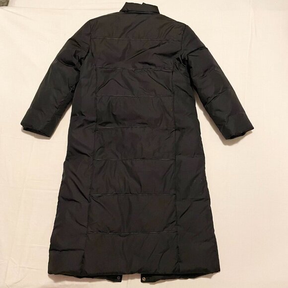 London Fog Womens Size XS Long Puffer Jacket Coat Flaws - Picture 14 of 16